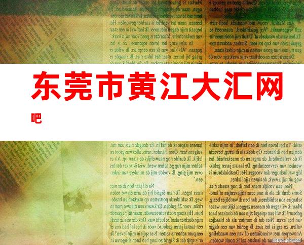 东莞市黄江大汇网吧